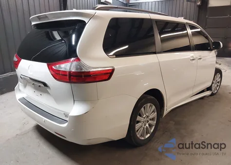 2017 Toyota Sienna Limited Premium 7 Passenger from USA, damaged, VIN 5TDDZ3DC4HS147699